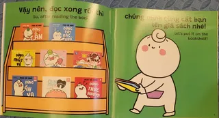 Bài học cất sách lên giá sau khi đọc